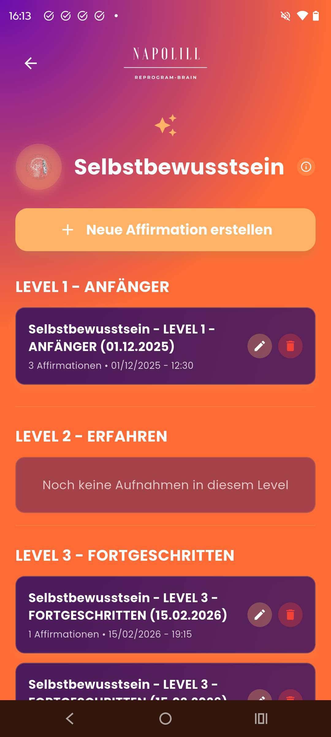 Napolill App – Aufnehmen & speichern in der Mediathek